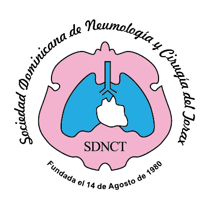 Logo de la Sociedad Dominicana de Neumología y Cirugía del Tórax