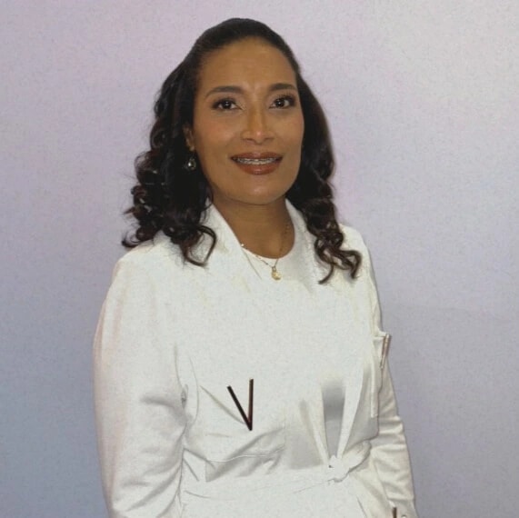Coordinadora Gran Santo Domingo Jaisy Terrero de la Sociedad Dominicana de Neumología y Cirugía del Tórax