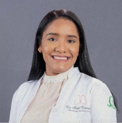 Sub-coordinadora Jornadas y Cursos Massiel Portorreal de la Sociedad Dominicana de Neumología y Cirugía del Tórax