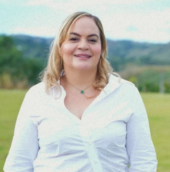 Coordinadora Zona Norte Miguelina Jáquez de la Sociedad Dominicana de Neumología y Cirugía del Tórax