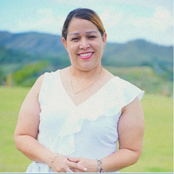 Coordinadora Zona Este Yaritza Montilla de la Sociedad Dominicana de Neumología y Cirugía del Tórax