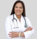 Dra. Awilda Núñez Tejada, Neumóloga en Centro Médico Dr. Ovalle, Duarte, miembro de la Sociedad Dominicana de Neumología y Cirugía del Tórax