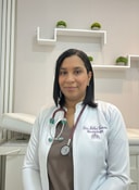 Dra. Belice Mercedes Terrero Jiménez, Neumóloga en Hospital Nuestra Señora de Regla, Bani, miembro de la Sociedad Dominicana de Neumología y Cirugía del Tórax