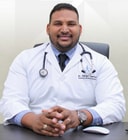 Dr. Rafael Emilio Garrido Barreiro, Neumólogo en CEDIMAT, Santo Domingo, miembro de la Sociedad Dominicana de Neumología y Cirugía del Tórax