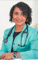Dra. Ambar Mencía Hilario, Neumóloga en Cemsap, Santiago, miembro de la Sociedad Dominicana de Neumología y Cirugía del Tórax
