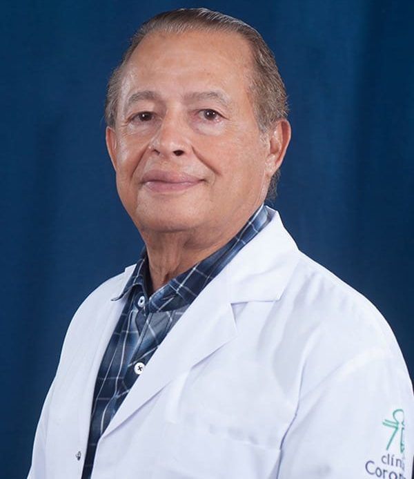 Retrato de Fernando Hernando, Presidente de la Sociedad Dominicana de Neumología y Cirugía del Tórax, 2009 - 2011