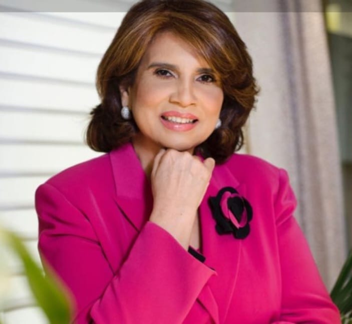 Retrato de Ivelisse Acosta, Presidenta de la Sociedad Dominicana de Neumología y Cirugía del Tórax, 2019 - 2020