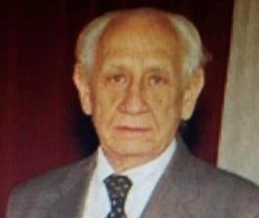 Retrato de Ruben Andujar, Presidente de la Sociedad Dominicana de Neumología y Cirugía del Tórax, 1994 - 1995